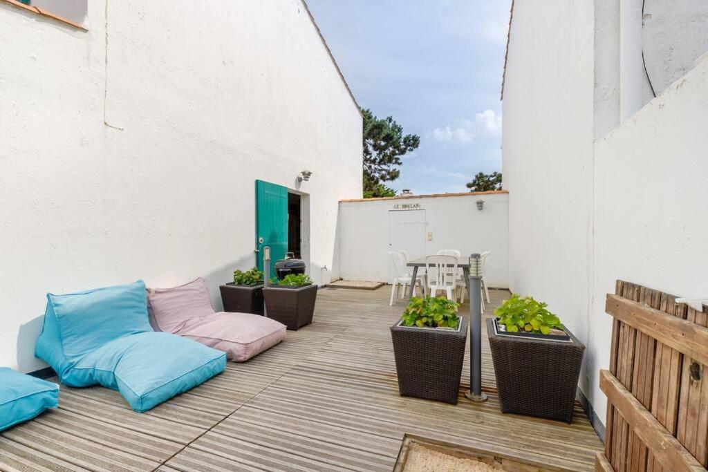 Maison 3 Chambres, Terrasse Et Piscine Brétignolles-sur-Mer Esterno foto